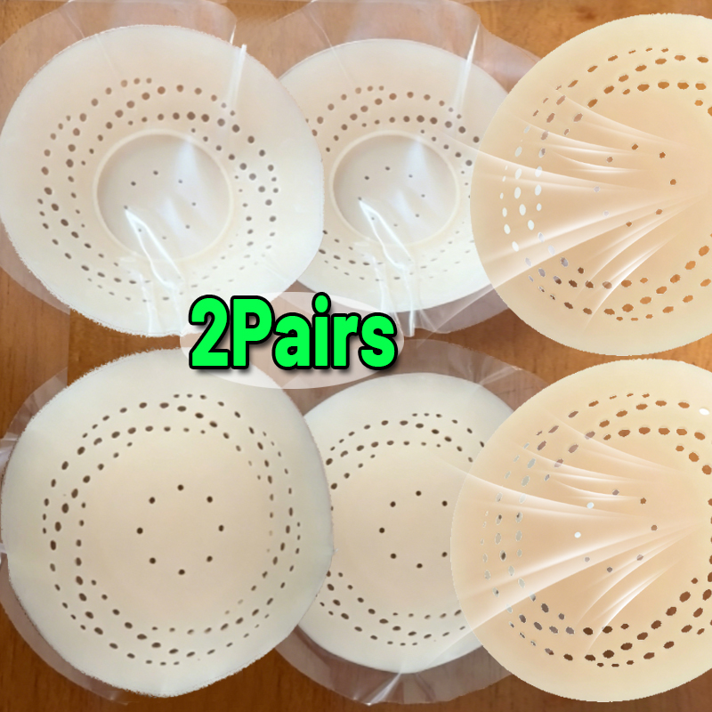 Nipple Cover Pasties - Herbruikbare ademende tepelhoes Anti-convexe punt siliconen