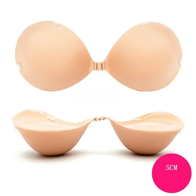 Strapless Bra Backless - 5 cm/6 cm Siliconen Push Up