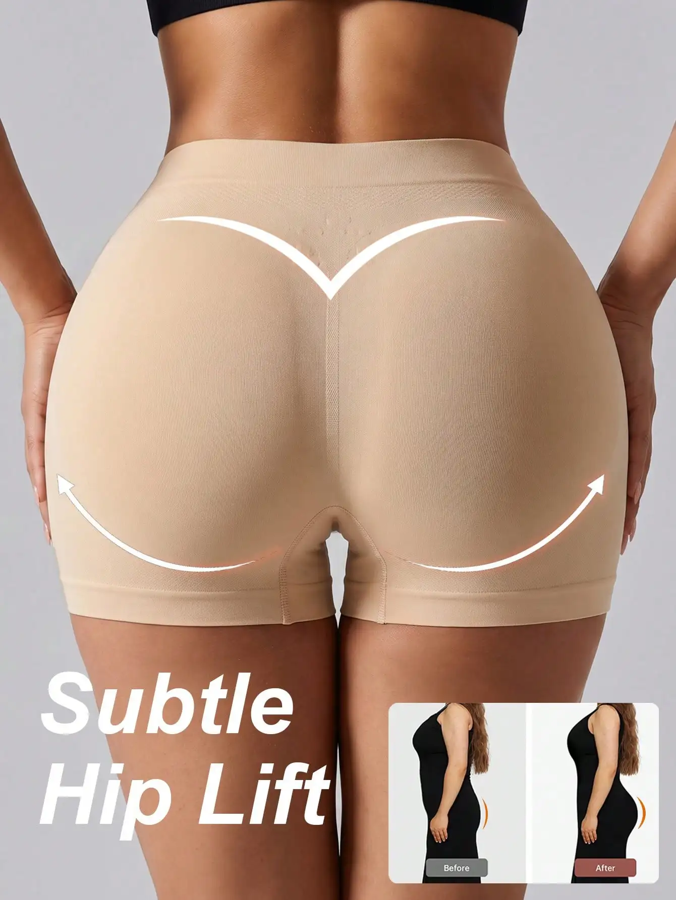 Boyshort Underwear - Naadloze corrigerende onderbroek voor dames, lage