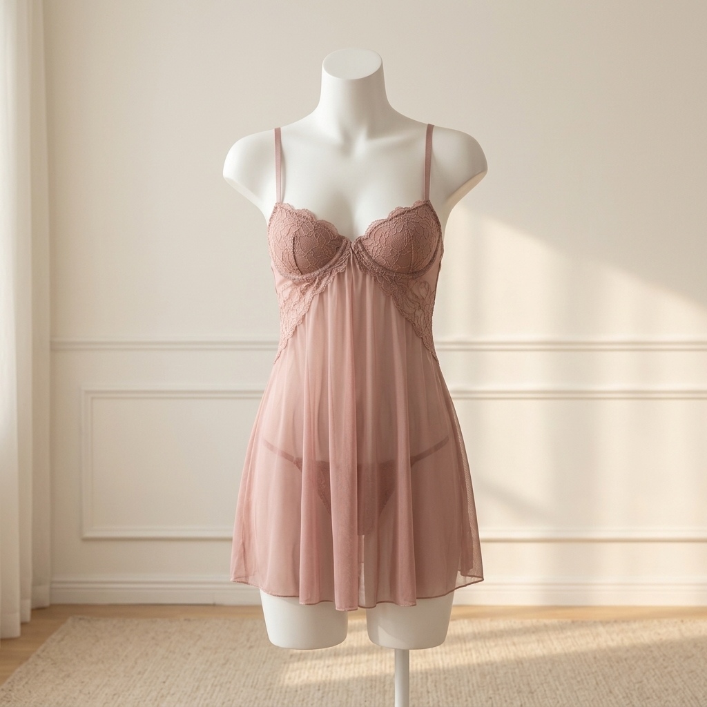 Dameskant babydoll lingerie, d - Babydoll Chemise Night recensie en prijs