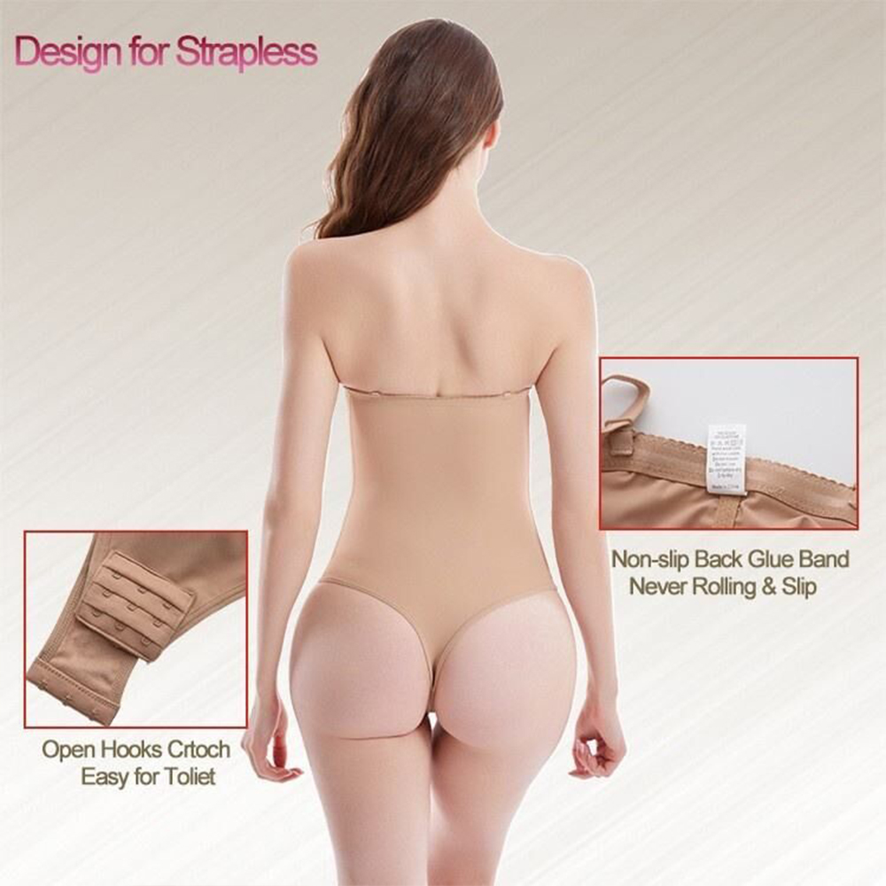 Strapless onzichtbare buikcont - Shapewear Bodysuit Firm recensie en prijs