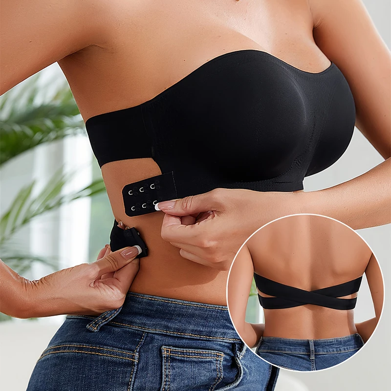 Dames Sexy Strapless Push-up B - Push Up Bra Padded recensie en prijs