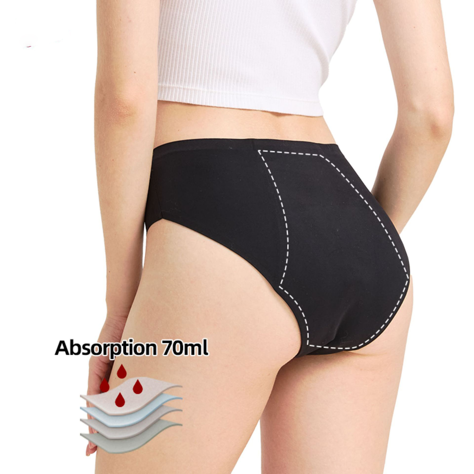 Dames menstruatieondergoed 50m - Period Panty Absorbent recensie en prijs