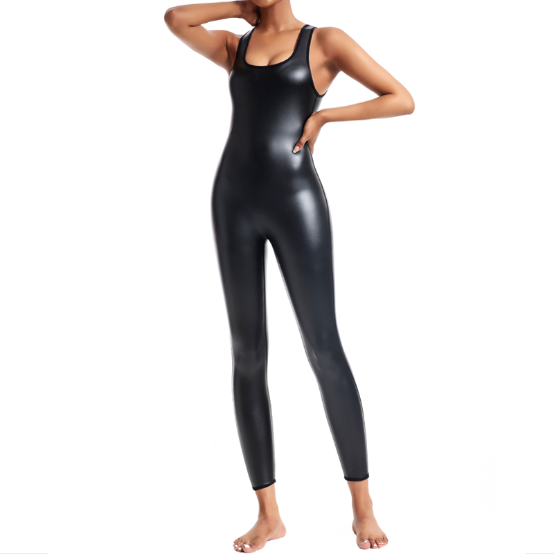 Dames lederen jumpsuits, één g - Shapewear Bodysuit Firm recensie en prijs