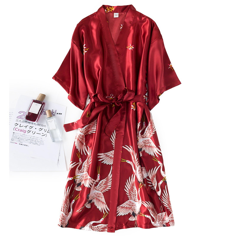 Bourgondië Vrouwen 2 Stuks Fau - Robe Silk Women recensie en prijs