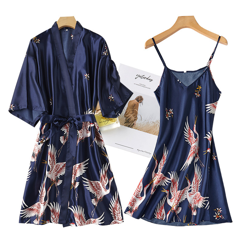 Bourgondië Vrouwen 2 Stuks Fau - Robe Silk Women recensie en prijs